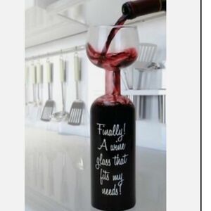 BIG MOUTH WINE BOTTLE